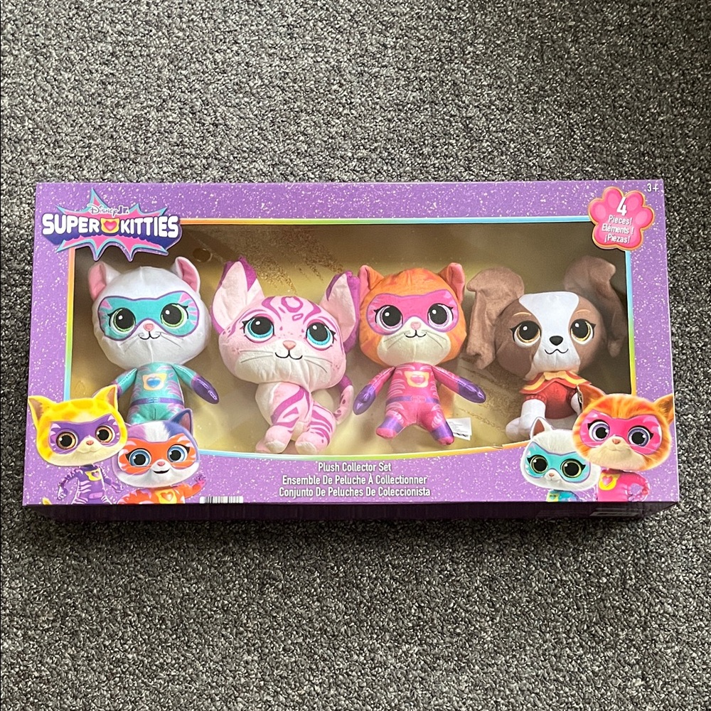 Super kitties collector plush set